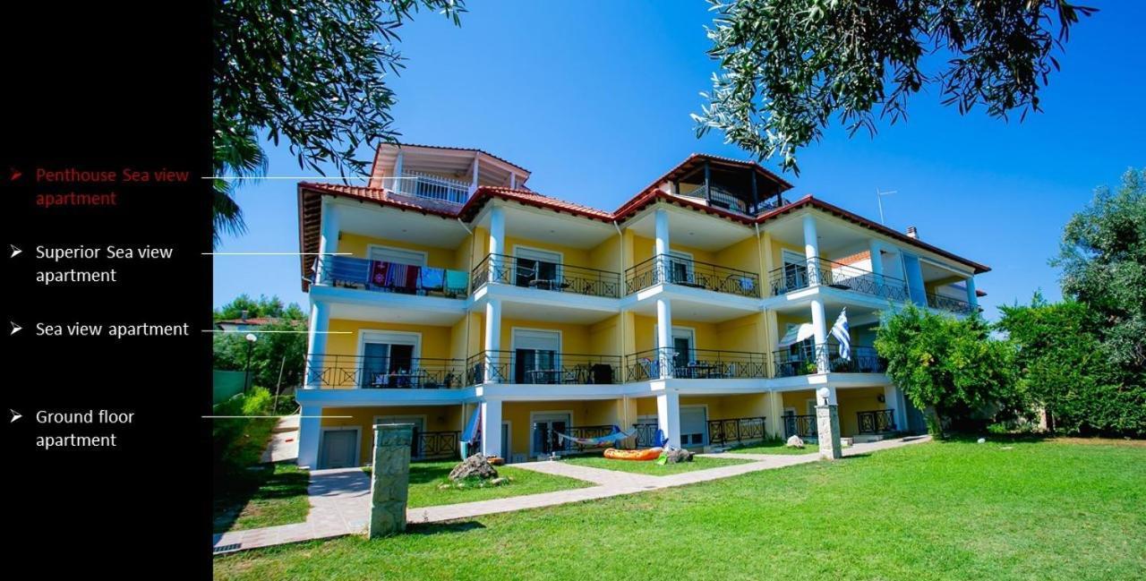 Golden Residence Family Resort Pefkochori Bagian luar foto