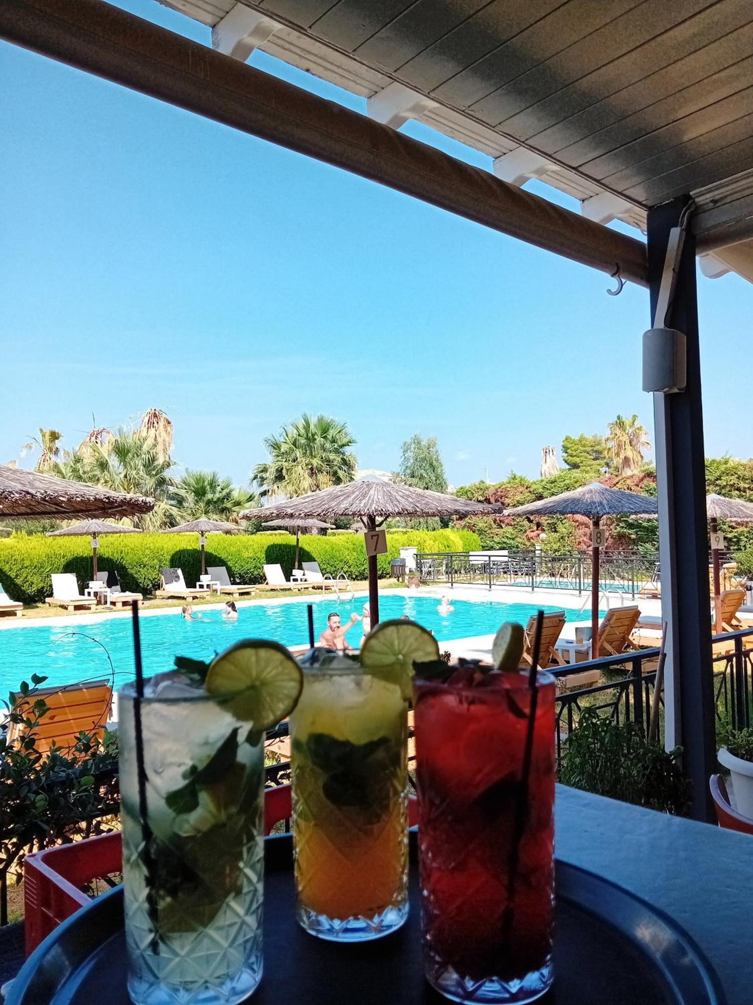 Golden Residence Family Resort Pefkochori Bagian luar foto
